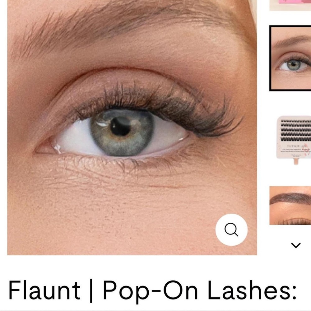 SILLY GEORGE Lash Sleep Mask and Pop-On Lashes Set - Picture 6 of 6